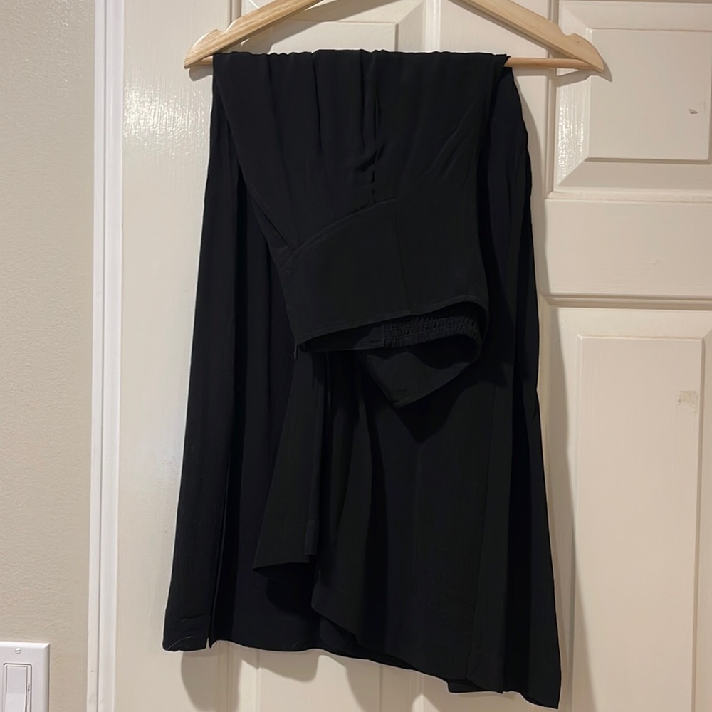 Anthropologie | Maeve wide-leg black pants, size XS. In perfect condition!